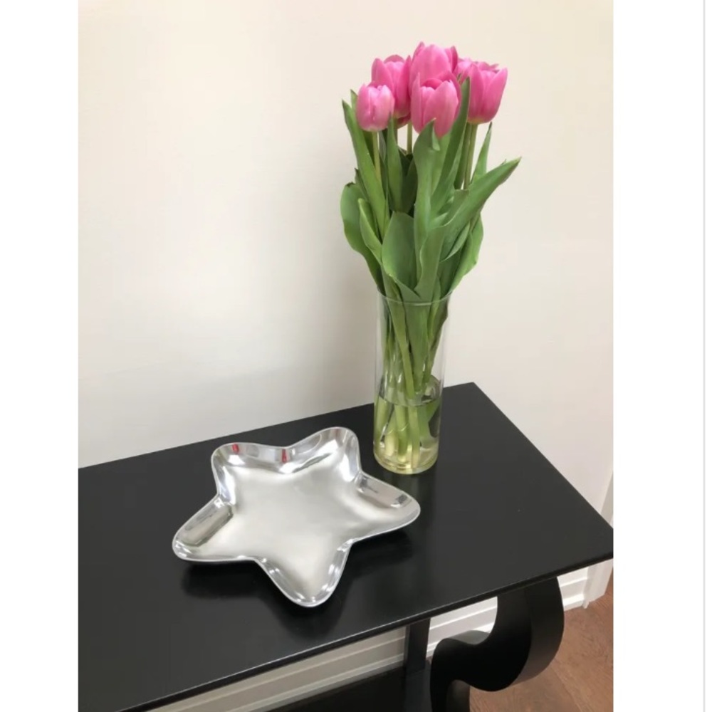 Deep Star Pewter Plate